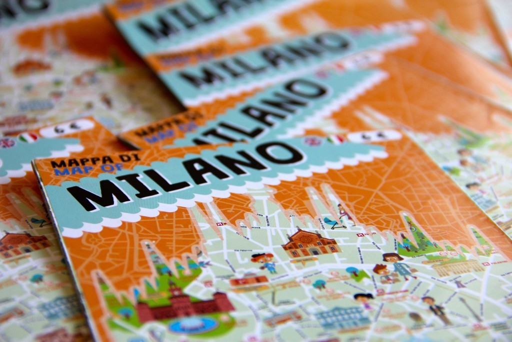 Italy for Kids | Mappa di Milano